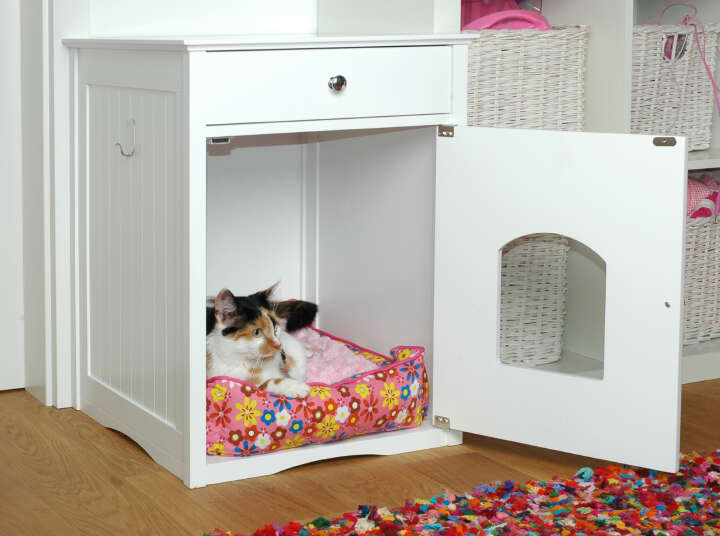 dobar Multifunktionaler Katzenschrank Mohrle